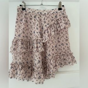 Love Shack Fancy ruffle skirt size 0
